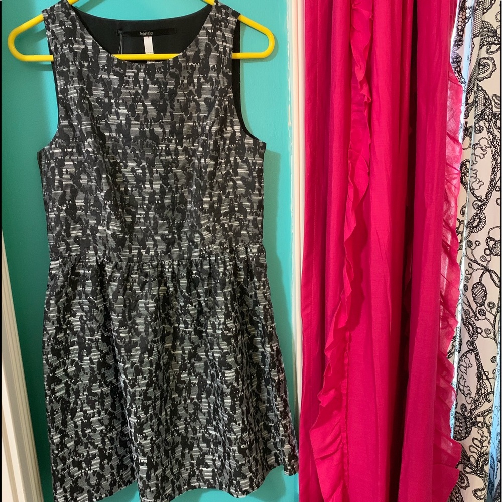 Black & White print dress